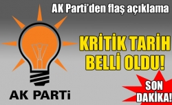 Kritik toplantı sonrası açıklama