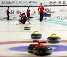 Buz pateni, curling, short track millileri Erzurum'da