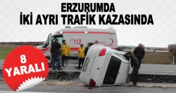 Erzurum'da trafik kazası