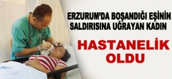 Erzurum'da kadına şiddet