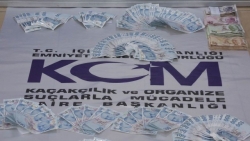 Erzincan'da sahte para yakalandı