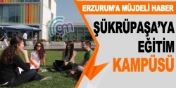 Erzurum'a müjdeli haber