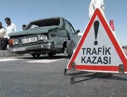 Erzurum'da trafik kazası: 2 yaralı