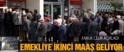 Emekliye ikinci maaş geliyor!