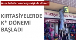 Kırtasiyelerde yeni dönem başladı