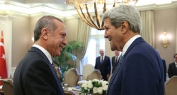 Kerry görüşmesinde Terörle ortak mücadele