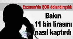 11 bin tl 'yi sahte savcıya kaptırdı