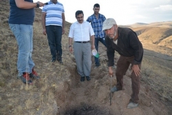 Palandöken barajı çalışmaları devam ediyor