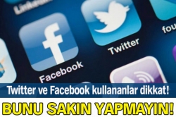 Bunu sakın yapmayın