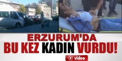 Bu kez kadın vurdu!