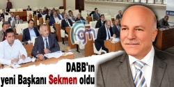 DABB'ın yeni başkanı Sekmen oldu