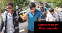 36 Ev Soyan Hırsızlık Çetesi Çökertildi