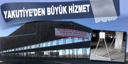 Yakutiye'den büyük hizmet