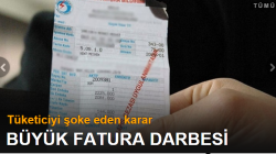 Büyük fatura darbesi