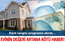 Evinin değeri artana kötü haber!