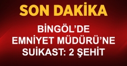 Bingöl Emniyet Müdürü'ne Suikast