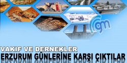 Erzurum günlerine karşı çıktılar