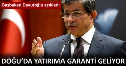 Doğu'da yatırıma güvenlik garantisi