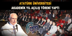 Atatürk Üniversitesi'nde açılış töreni