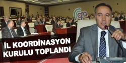 Erzurum İl Koordinasyon kurulu toplandı
