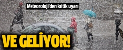 Kar geliyor!