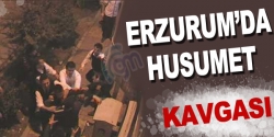 Erzurum'da husumet kavgası: 1 yaralı