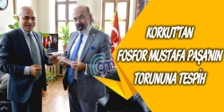 Korkut'tan, Paşa torununa tespih