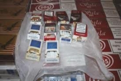 10 bin paket kaçak sigara ele geçirildi
