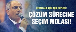 Efkan Ala'dan şaşırtan çözüm süreci tüyosu!