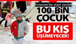 100 Bin çocuk üşümesin