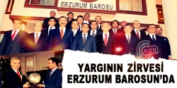 Yargının zirvesi Erzurum barosu'nda