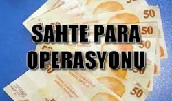 Erzurum'da sahte para operasyonu