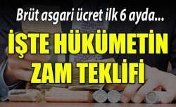 Asgari ücret bin 168 lira!