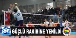 Güçlü rakibine yenildi