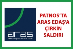 Patnos'da Aras Elektiriğe saldırı