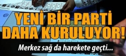 Merkez sağ da yeni parti