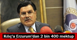 Kılıç'a 2 bin 400 mektup