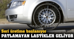 Patlamayan lastikler geliyor!