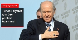 Bahçeli, İçin Hazırlanan Pankart