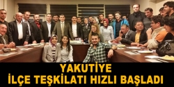 Yakutiye ilçe teşkilatı hızlı başladı