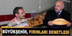 Büyükşehir'den fırın denetimi