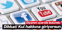 Diyanetten sosyal medya uyarısı