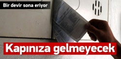 Fatura için kapıya gelme sona eriyor!