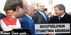 Davutoğlu'nun ziyaretinin ardından