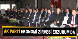 Ak Parti Ekonomi Zirvesi Erzurum'da