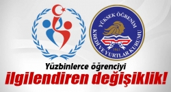 Yüz binlerce öğrenciyi ilgilendiren değişiklik