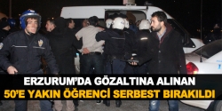 Gözaltındaki öğrenciler serbest