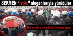 New City mağdurları yine yürüdü!