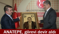 MHP'de Devir teslim töreni yapıldı