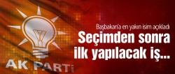 2015 seçimlerinden sonra ilk hedefi